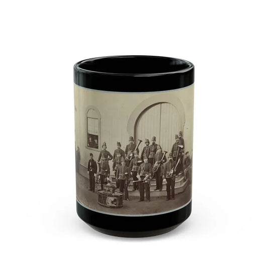 Band Of 10th Veteran Reserve Corps, Washington, D.C., April, 1865 (U.S. Civil War) Black Coffee Mug 15oz - Go Mug Yourself