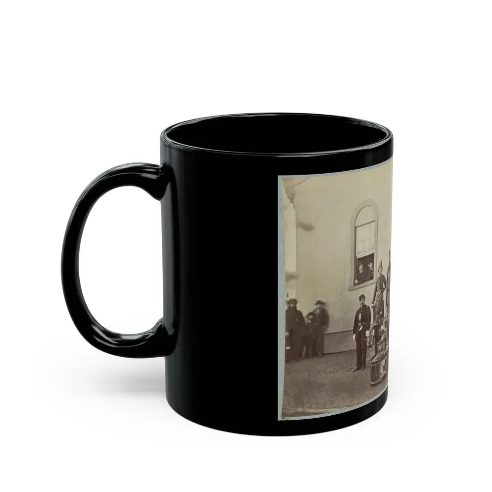 Band Of 10th Veteran Reserve Corps, Washington, D.C., April, 1865 (U.S. Civil War) Black Coffee Mug - Go Mug Yourself