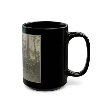 Band Of 114th Pa. Infantry, Brandy Station, Va., Apr. 1864 (U.S. Civil War) Black Coffee Mug - Go Mug Yourself