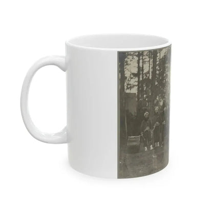 Band Of 114th Pa. Infantry, Brandy Station, Va., Apr. 1864 (U.S. Civil War) White Coffee Mug - Go Mug Yourself