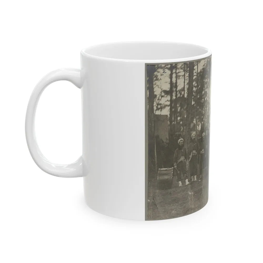 Band Of 114th Pa. Infantry, Brandy Station, Va., Apr. 1864 (U.S. Civil War) White Coffee Mug-Go Mug Yourself