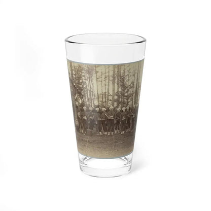 Band Of 114th Pennsylvania Infantry In Front Of Petersburg, Va., August, 1864 (U.S. Civil War) Pint Glass 16oz 16oz - Go Mug Yourself