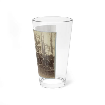 Band Of 114th Pennsylvania Infantry In Front Of Petersburg, Va., August, 1864 (U.S. Civil War) Pint Glass 16oz-Go Mug Yourself