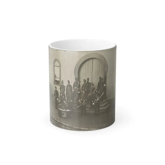 Band of 9Th & 10Th Veterans Reserve Corps, Wash. D.C. Apr. 1865 (U.S. Civil War) Color Changing Coffee Mug 11oz Default Title 11oz - Go Mug Yourself