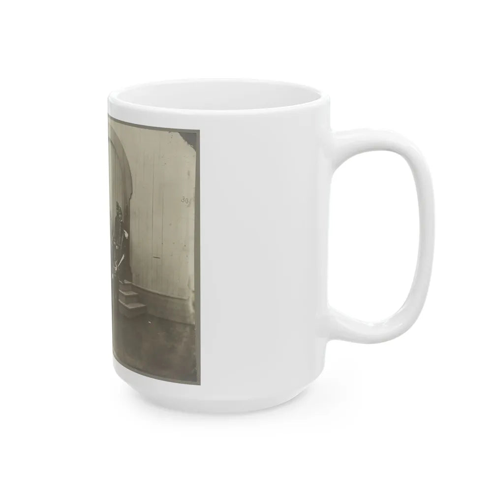 Band Of 9th & 10th Veterans Reserve Corps, Wash. D.C. Apr. 1865 (U.S. Civil War) White Coffee Mug-Go Mug Yourself
