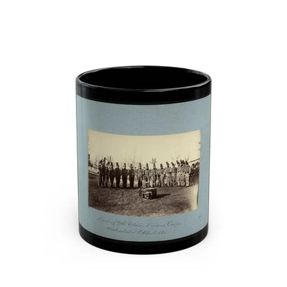 Band Of 9th Veteran Reserve Corps, Washington, D.C., April, 1865 (U.S. Civil War) Black Coffee Mug 11oz - Go Mug Yourself