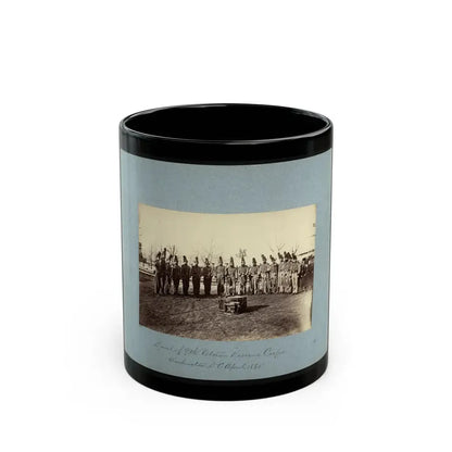 Band Of 9th Veteran Reserve Corps, Washington, D.C., April, 1865 (U.S. Civil War) Black Coffee Mug 11oz - Go Mug Yourself