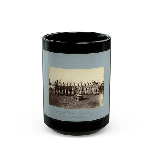 Band Of 9th Veteran Reserve Corps, Washington, D.C., April, 1865 (U.S. Civil War) Black Coffee Mug 15oz - Go Mug Yourself