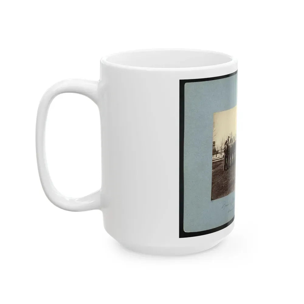 Band Of 9th Veteran Reserve Corps, Washington, D.C., April, 1865 (U.S. Civil War) White Coffee Mug - Go Mug Yourself