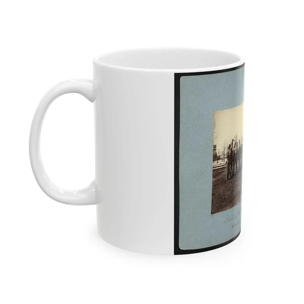 Band Of 9th Veteran Reserve Corps, Washington, D.C., April, 1865 (U.S. Civil War) White Coffee Mug - Go Mug Yourself