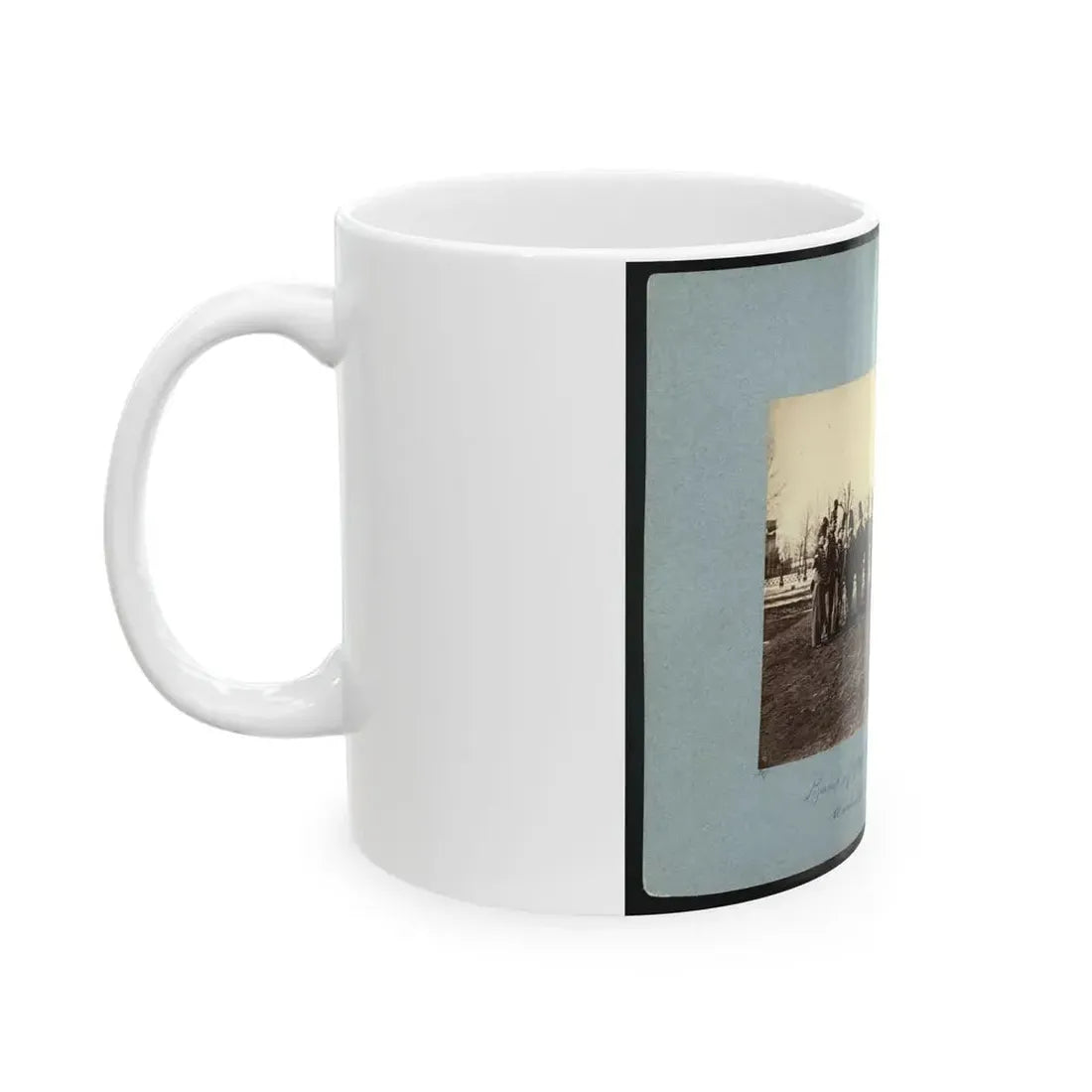 Band Of 9th Veteran Reserve Corps, Washington, D.C., April, 1865 (U.S. Civil War) White Coffee Mug - Go Mug Yourself