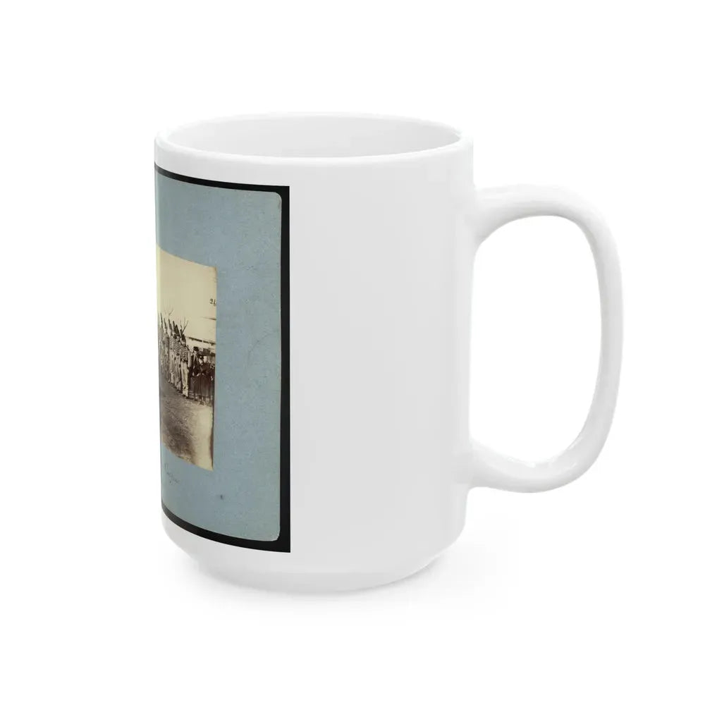 Band Of 9th Veteran Reserve Corps, Washington, D.C., April, 1865 (U.S. Civil War) White Coffee Mug - Go Mug Yourself