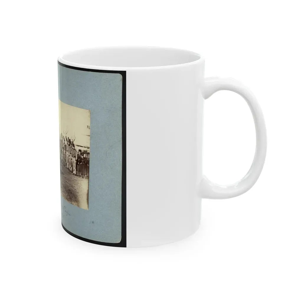 Band Of 9th Veteran Reserve Corps, Washington, D.C., April, 1865 (U.S. Civil War) White Coffee Mug - Go Mug Yourself