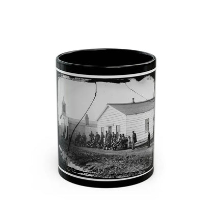 Band Quarters Of 9th Or 10th Veteran Reserve Corp. Wash. D.C., April 1865. (U.S. Civil War) Black Coffee Mug 11oz - Go Mug Yourself