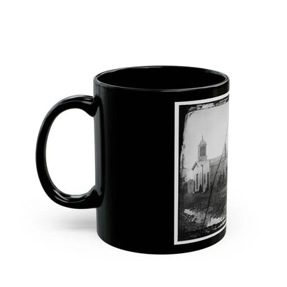 Band Quarters Of 9th Or 10th Veteran Reserve Corp. Wash. D.C., April 1865. (U.S. Civil War) Black Coffee Mug - Go Mug Yourself