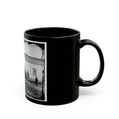 Band Quarters Of 9th Or 10th Veteran Reserve Corp. Wash. D.C., April 1865. (U.S. Civil War) Black Coffee Mug - Go Mug Yourself