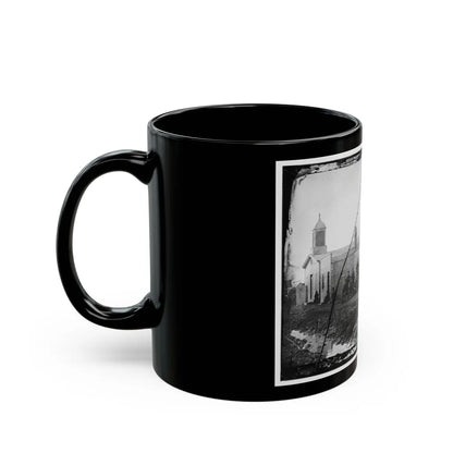 Band Quarters Of 9th Or 10th Veteran Reserve Corp. Wash. D.C., April 1865. (U.S. Civil War) Black Coffee Mug-Go Mug Yourself