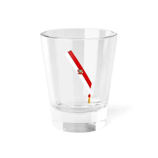 Banda presidencial del Peru (Peru) (Coat of Arms) Shot Glass 1.5oz 1.5oz - Go Mug Yourself
