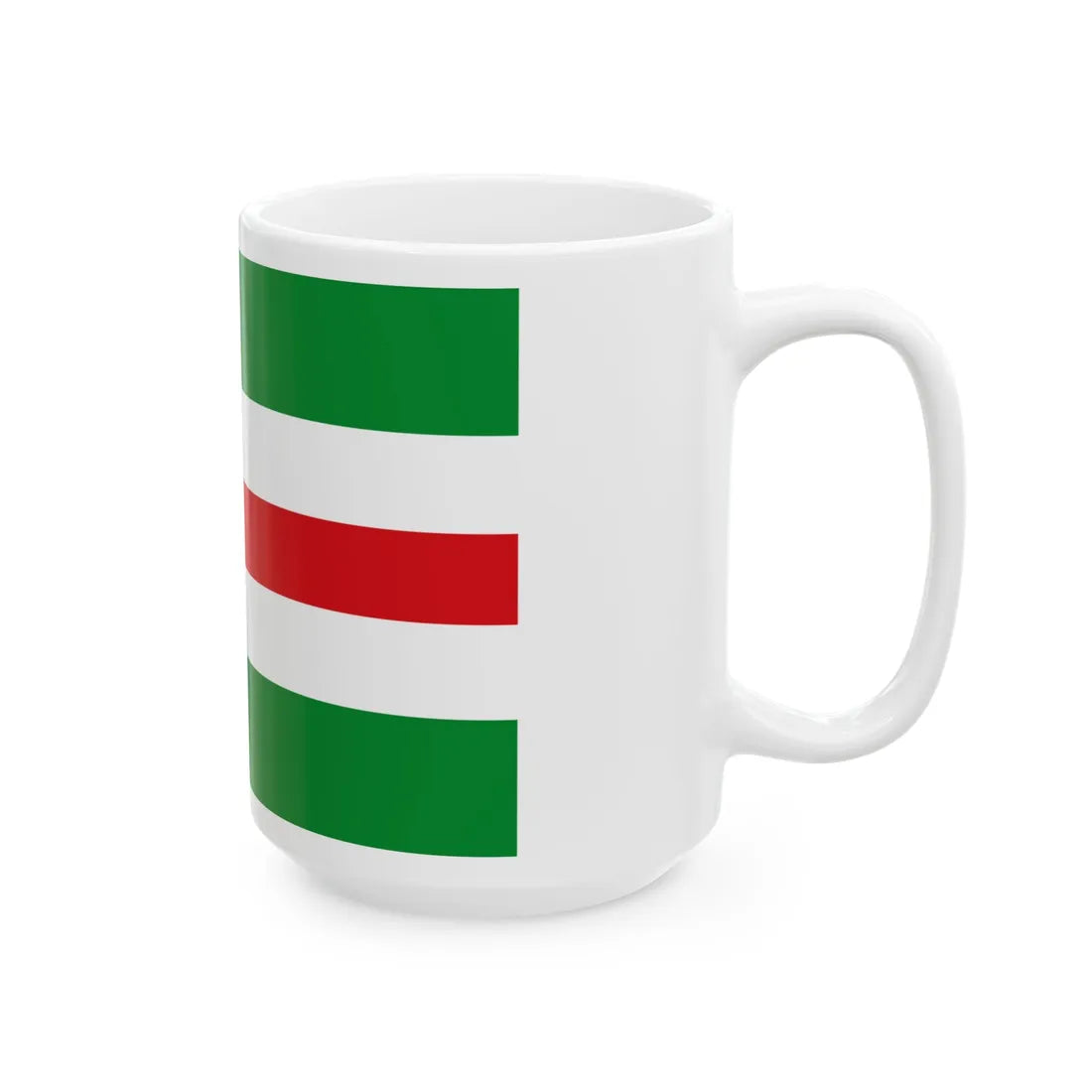 Bandeira de Carolina - MA (Brazil) White Coffee Mug - Go Mug Yourself