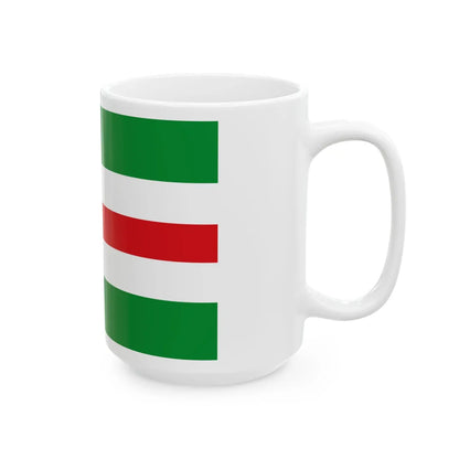 Bandeira de Carolina - MA (Brazil) White Coffee Mug - Go Mug Yourself