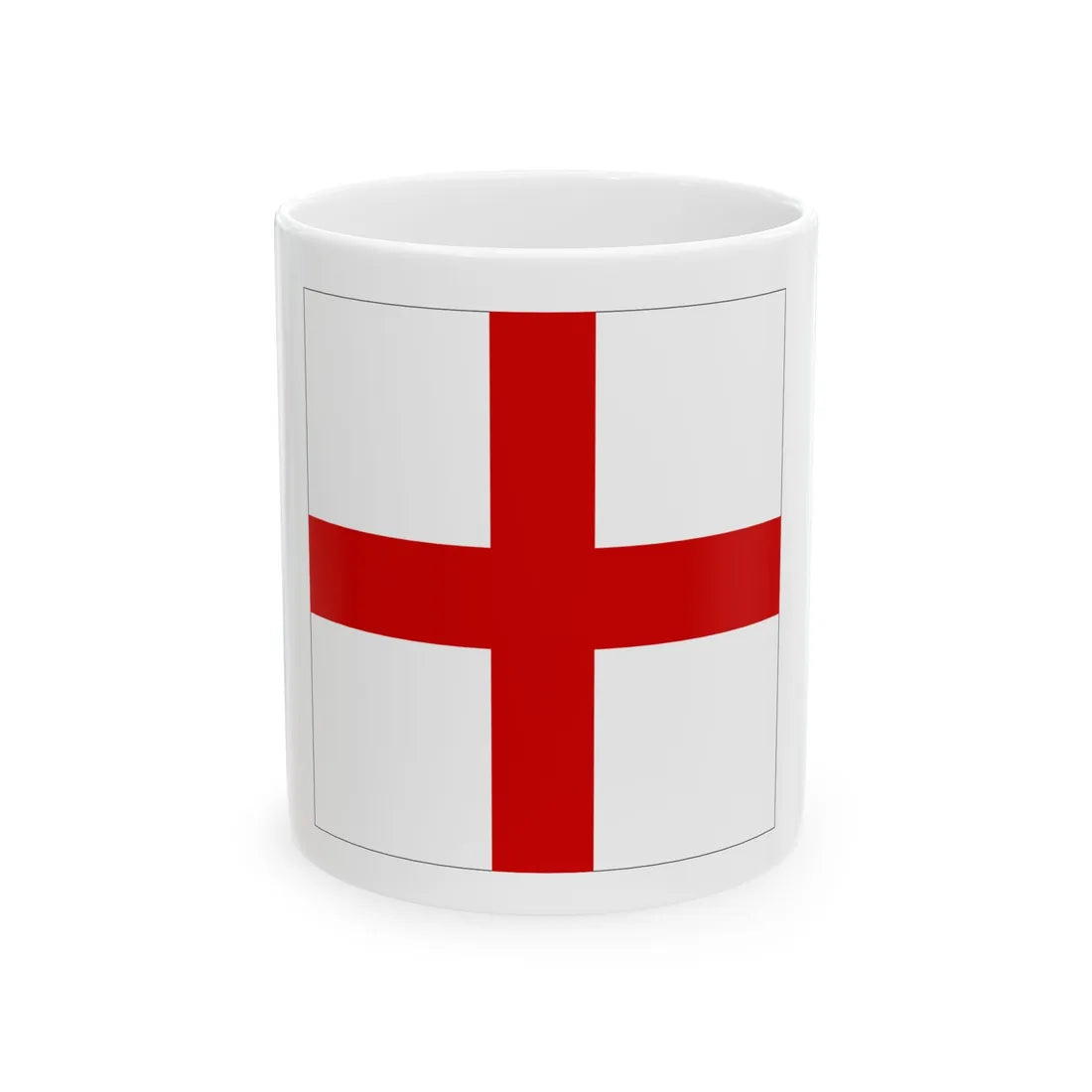 Bandeira de S. Jorge (Portugal) White Coffee Mug 11oz - Go Mug Yourself