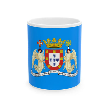 Bandeira do Leal Senado alternate version (Portugal) White Coffee Mug 11oz - Go Mug Yourself