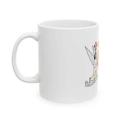 Bandeira do Leal Senado white background (Portugal) White Coffee Mug - Go Mug Yourself