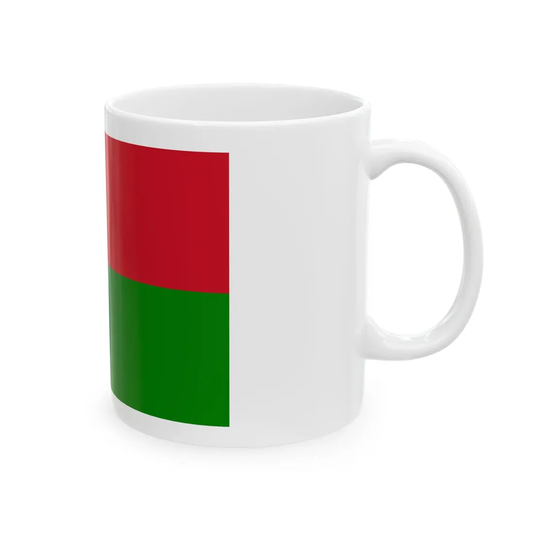 Bandeira do Partido Renovador Social (Angola) White Coffee Mug - Go Mug Yourself