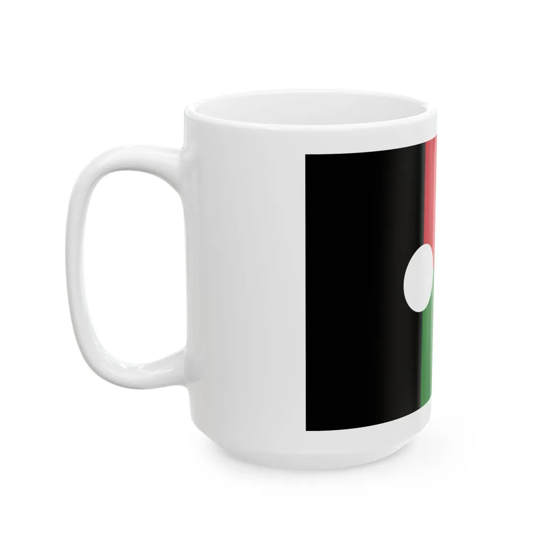 Bandeira do Partido Renovador Social (Angola) White Coffee Mug - Go Mug Yourself