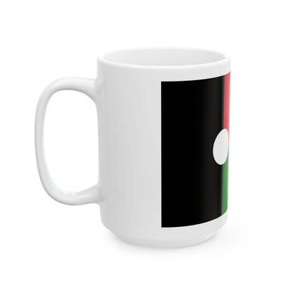 Bandeira do Partido Renovador Social (Angola) White Coffee Mug - Go Mug Yourself