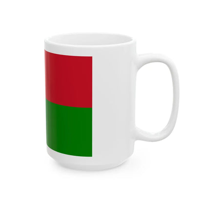 Bandeira do Partido Renovador Social (Angola) White Coffee Mug - Go Mug Yourself