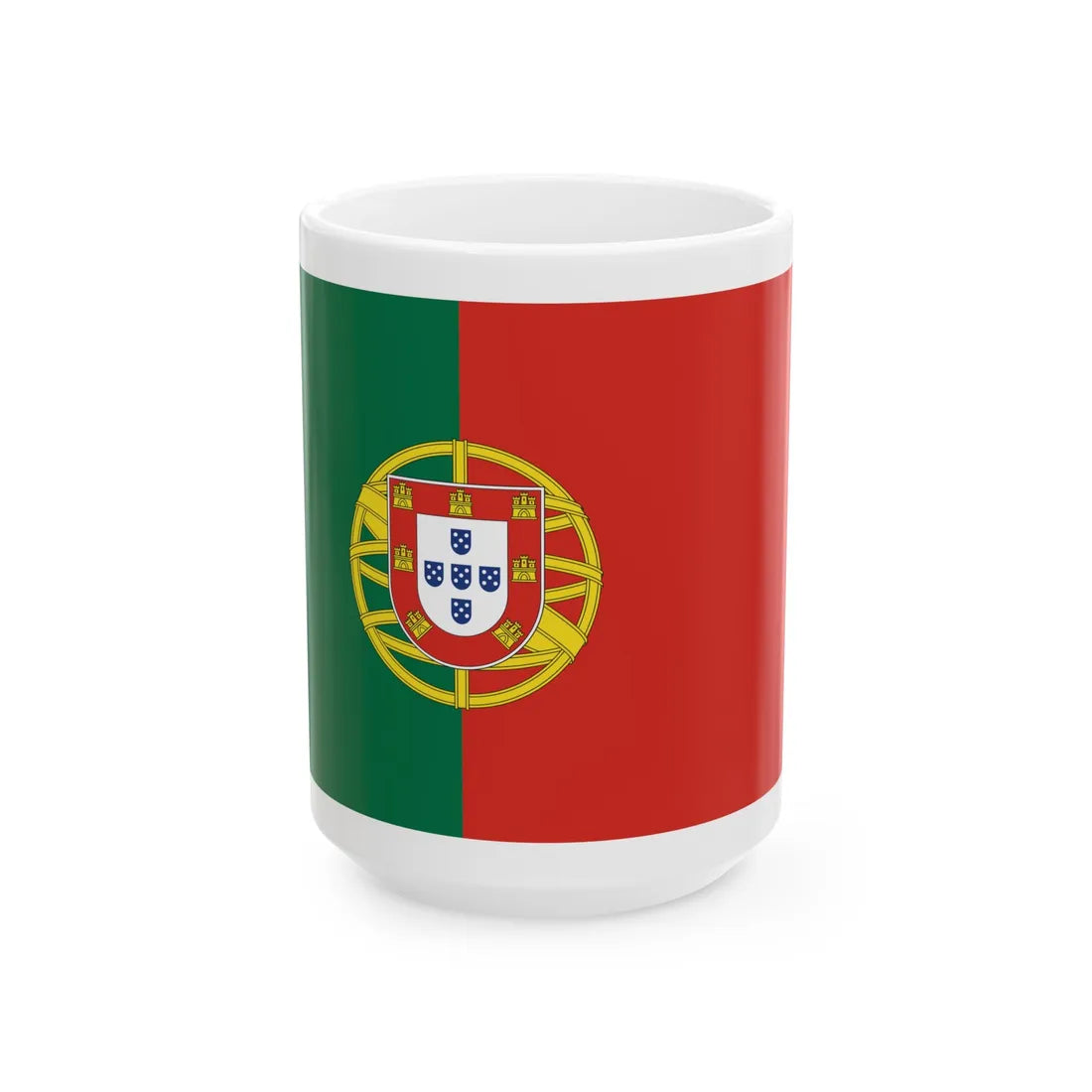 Bandeira from sRGB PDF SampaioArchives (Portugal) White Coffee Mug 15oz - Go Mug Yourself