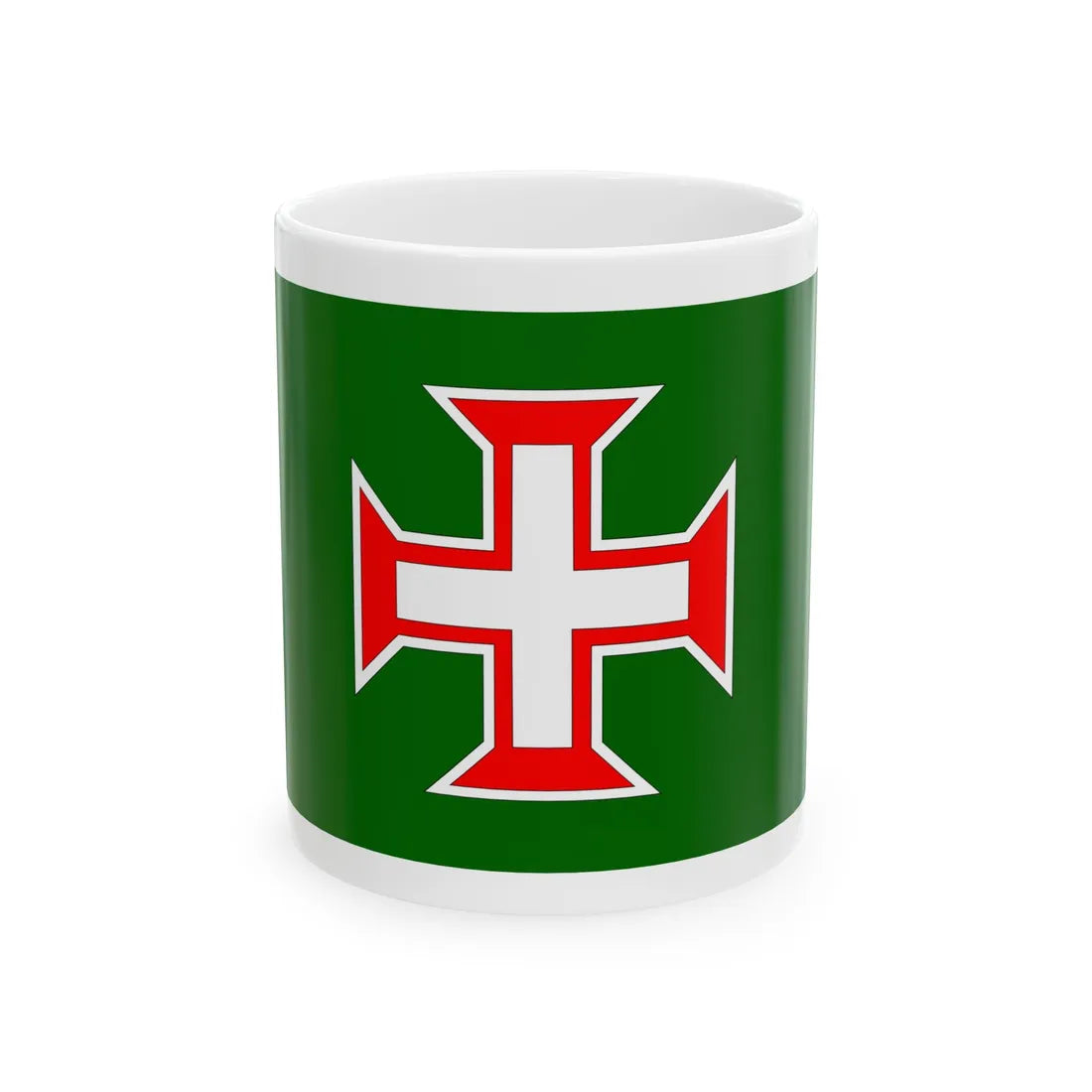 Bandeira Restauracao version (Portugal) White Coffee Mug 11oz - Go Mug Yourself