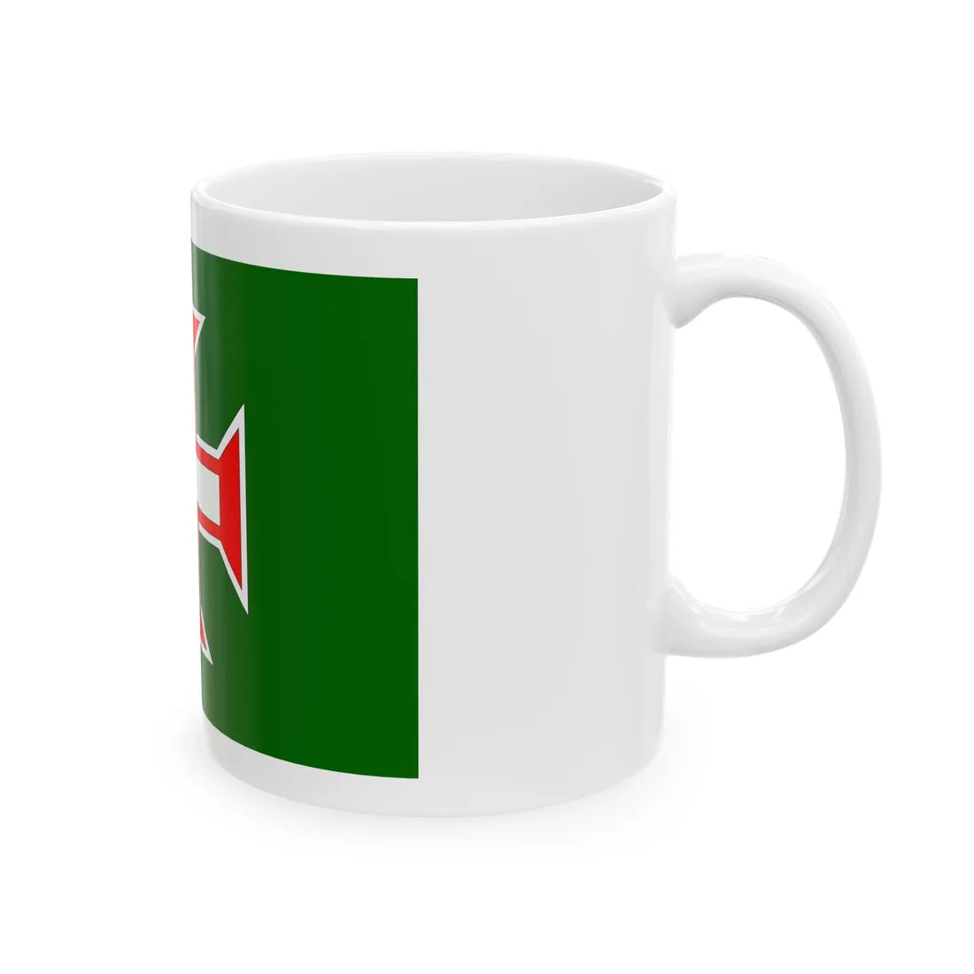 Bandeira Restauracao version (Portugal) White Coffee Mug - Go Mug Yourself