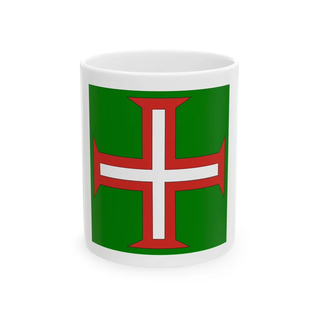BandeiraRestauracao (Portugal) White Coffee Mug 11oz - Go Mug Yourself