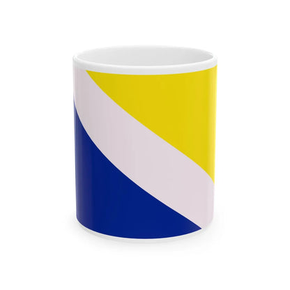 Bandera Alemanys Nord Slesvig (Denmark) White Coffee Mug 11oz - Go Mug Yourself
