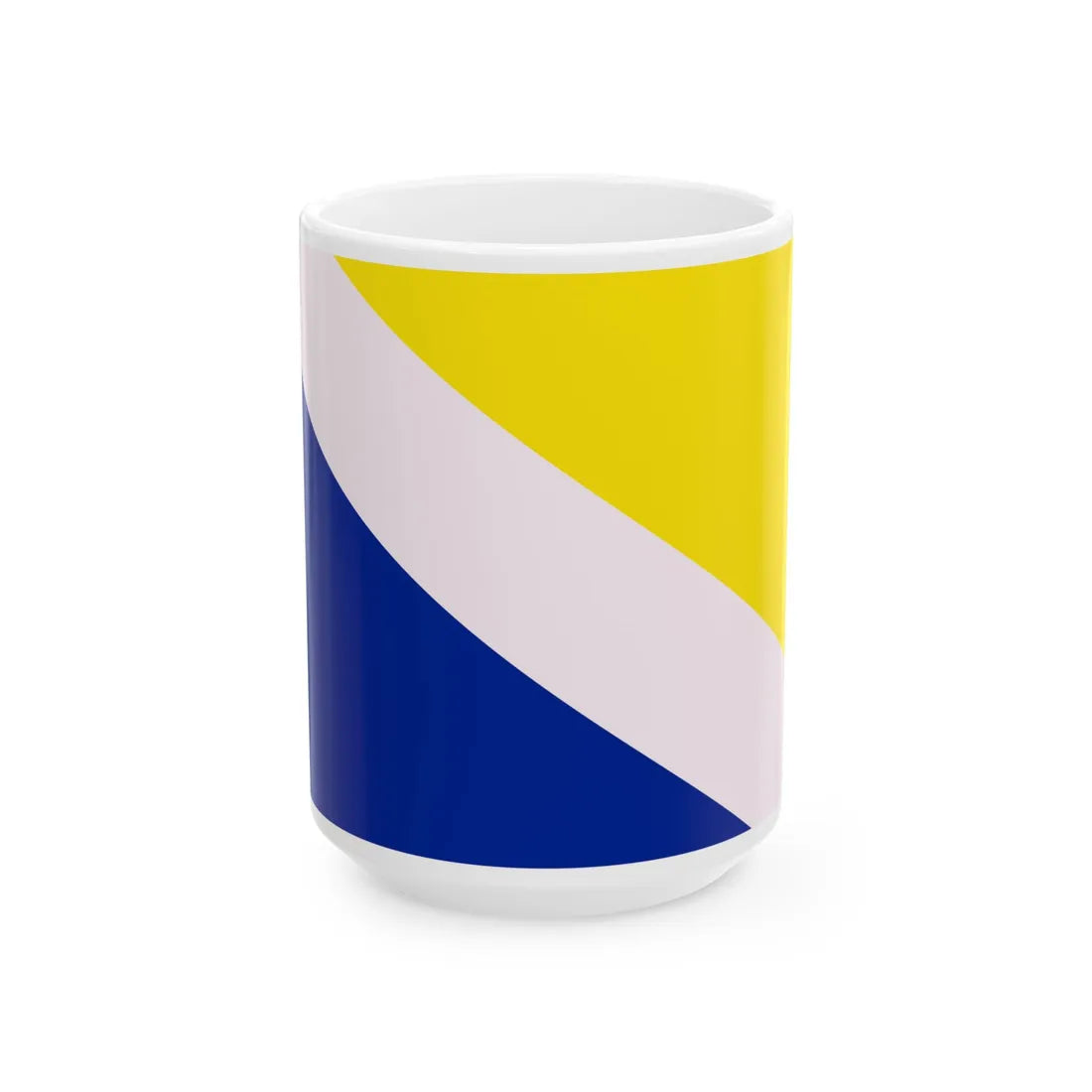 Bandera Alemanys Nord Slesvig (Denmark) White Coffee Mug 15oz - Go Mug Yourself