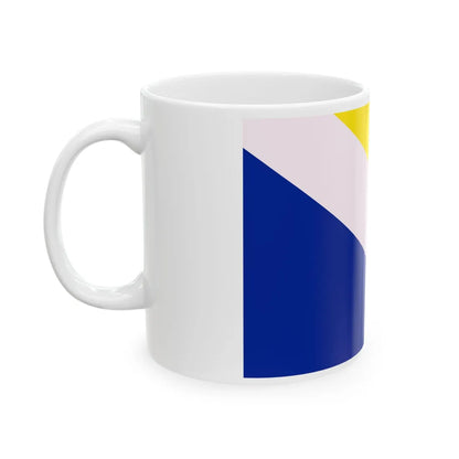 Bandera Alemanys Nord Slesvig (Denmark) White Coffee Mug - Go Mug Yourself