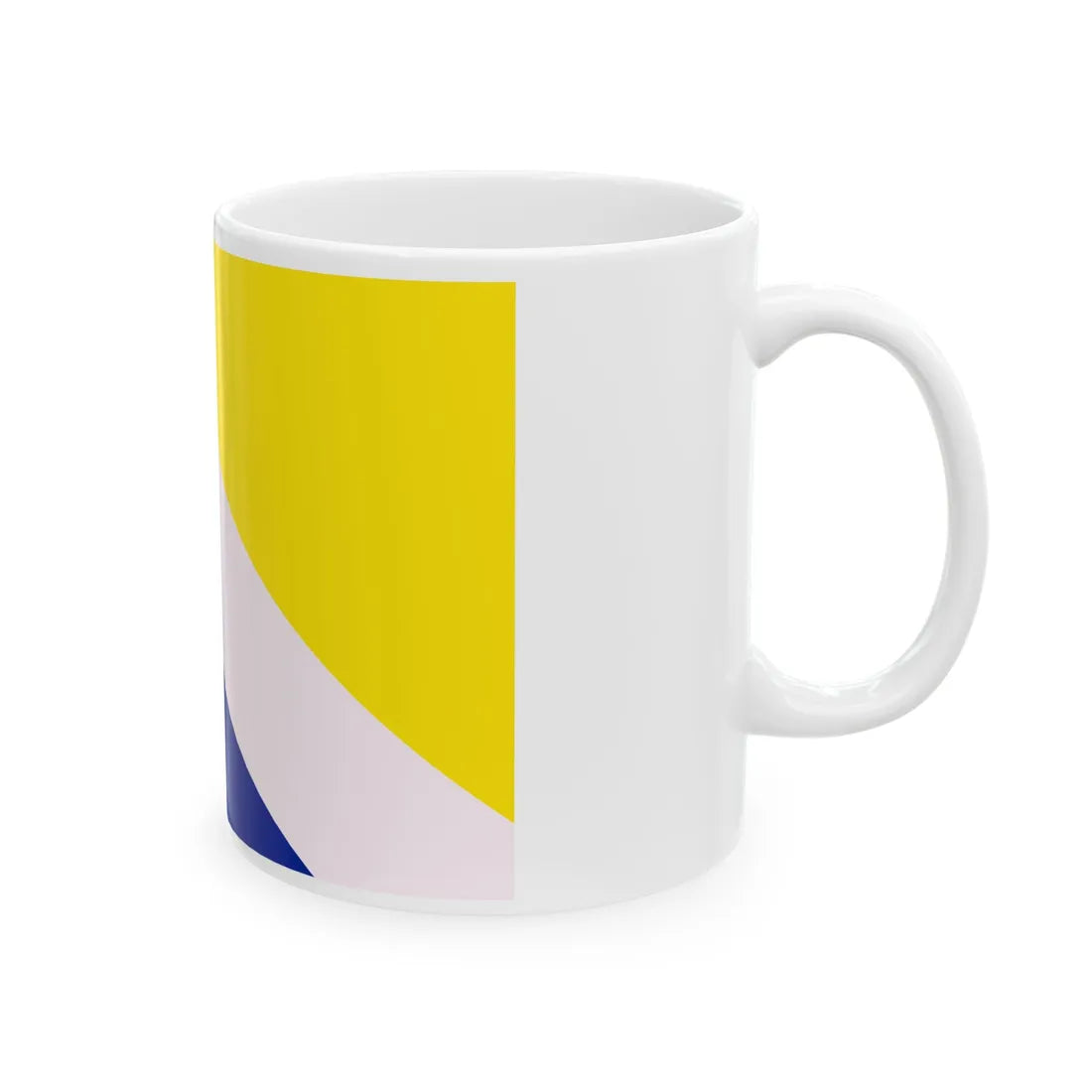 Bandera Alemanys Nord Slesvig (Denmark) White Coffee Mug - Go Mug Yourself