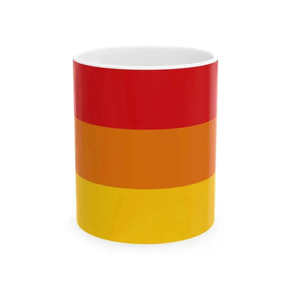 Bandera Andahuaylas (Peru) White Coffee Mug 11oz - Go Mug Yourself