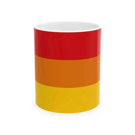 Bandera Andahuaylas (Peru) White Coffee Mug 11oz - Go Mug Yourself