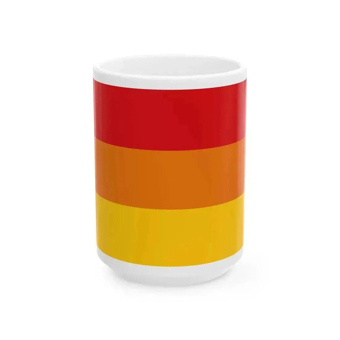 Bandera Andahuaylas (Peru) White Coffee Mug 15oz - Go Mug Yourself