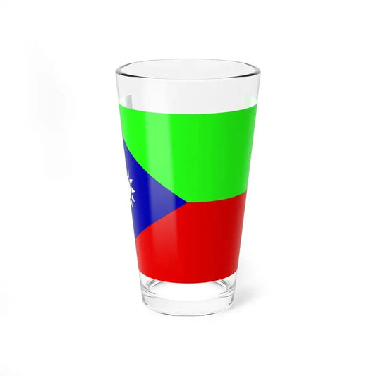 Bandera balutxistan Iranià (Iran) Pint Glass 16oz 16oz - Go Mug Yourself