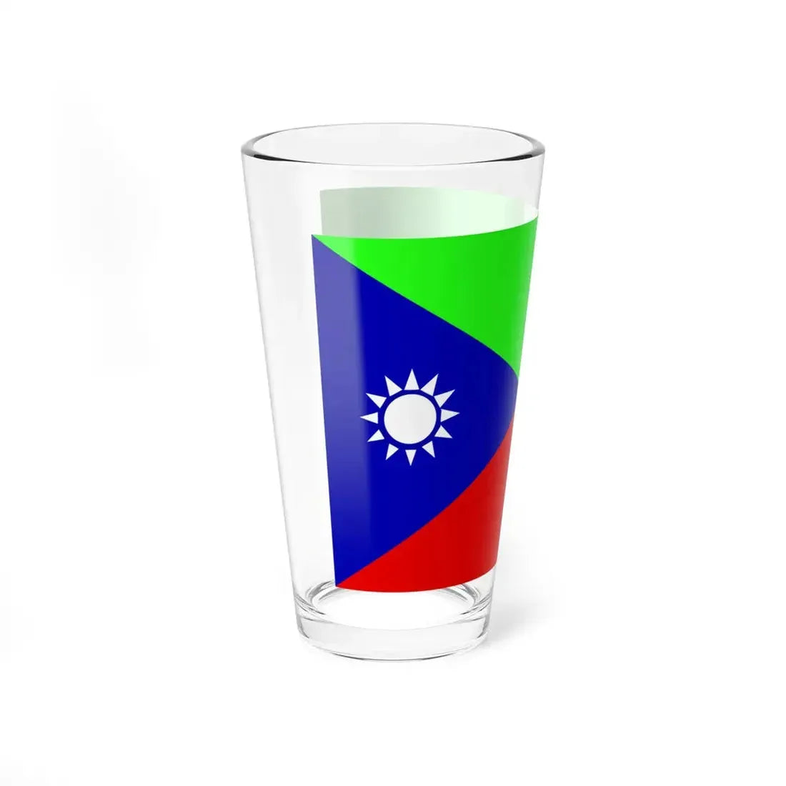 Bandera balutxistan Iranià (Iran) Pint Glass 16oz - Go Mug Yourself