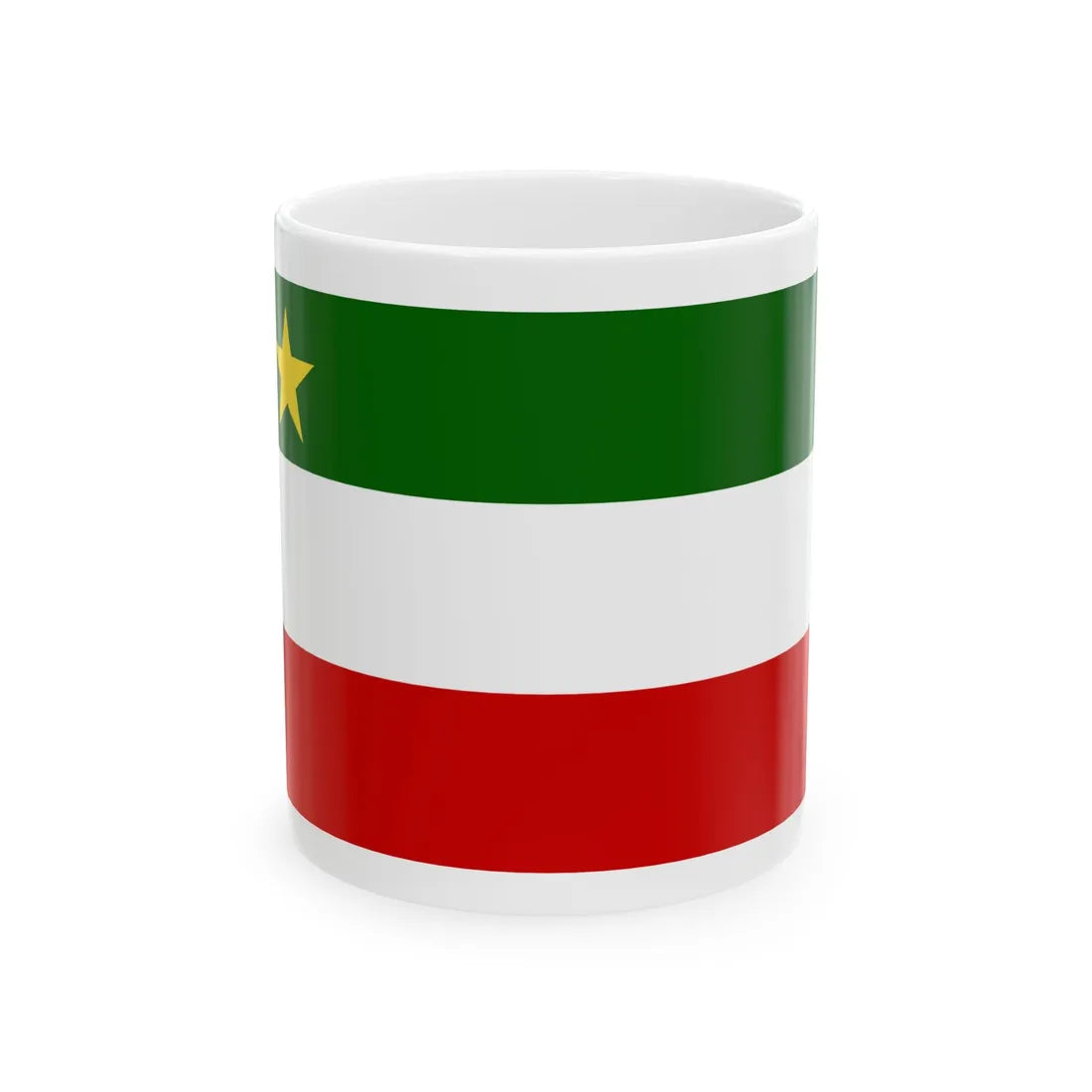 Bandera Bas Canada (Canada) White Coffee Mug 11oz - Go Mug Yourself