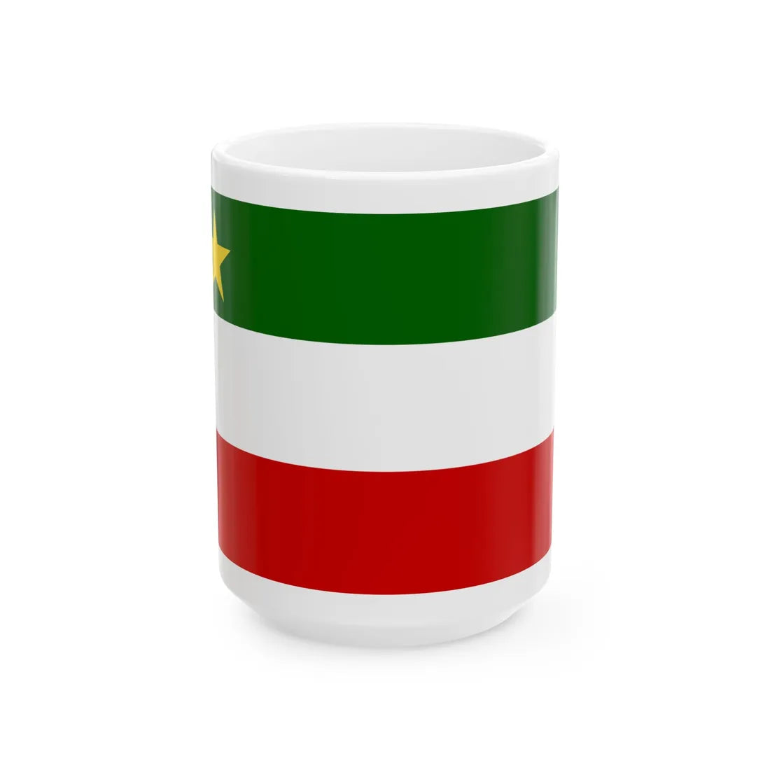 Bandera Bas Canada (Canada) White Coffee Mug 15oz - Go Mug Yourself