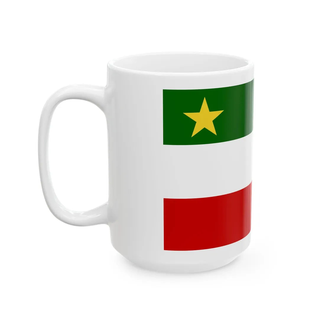 Bandera Bas Canada (Canada) White Coffee Mug - Go Mug Yourself