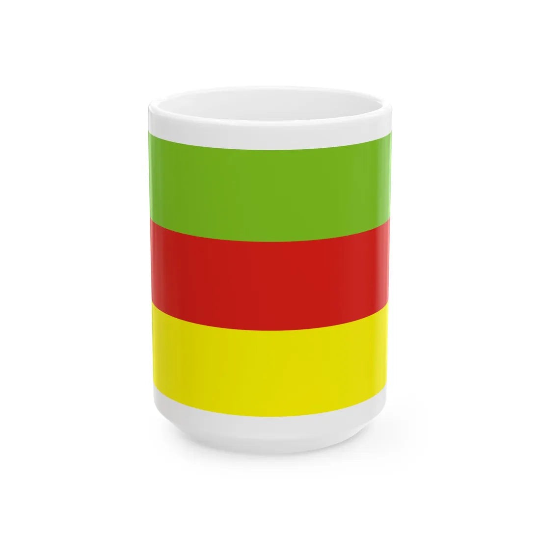 Bandera Bodoland (India) White Coffee Mug 15oz - Go Mug Yourself
