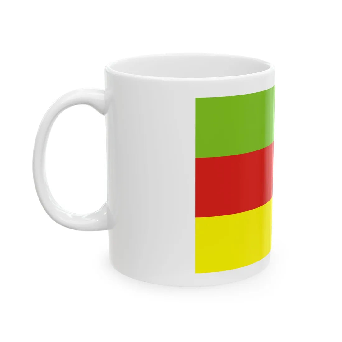 Bandera Bodoland (India) White Coffee Mug - Go Mug Yourself