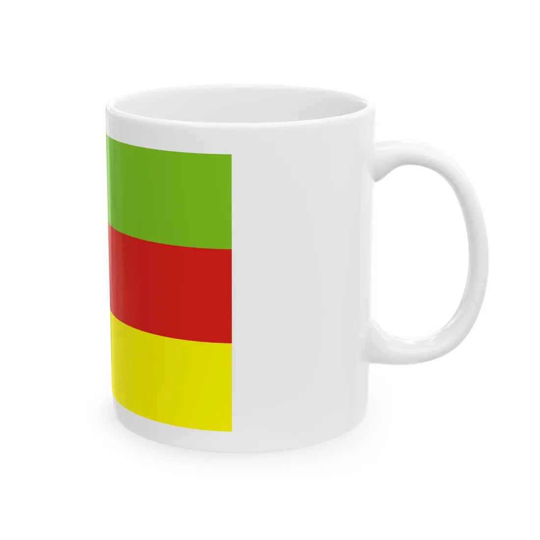 Bandera Bodoland (India) White Coffee Mug - Go Mug Yourself